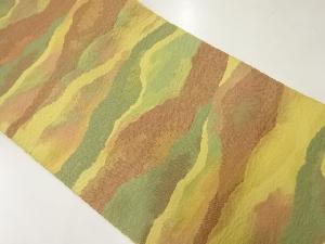 リサイクル　本場筑前博多霞模様織出し名古屋帯